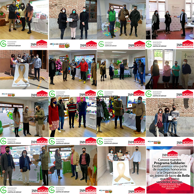 Acciones solidarias en Ávila