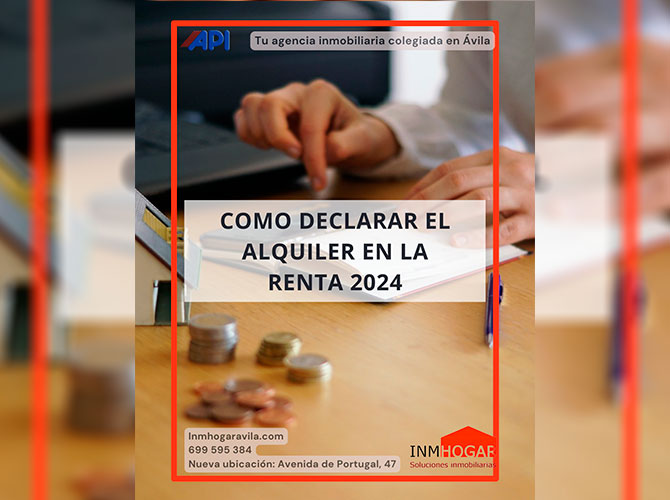 CÓMO DECLARAR EL ALQUILER EN LA RENTA 2024-2025