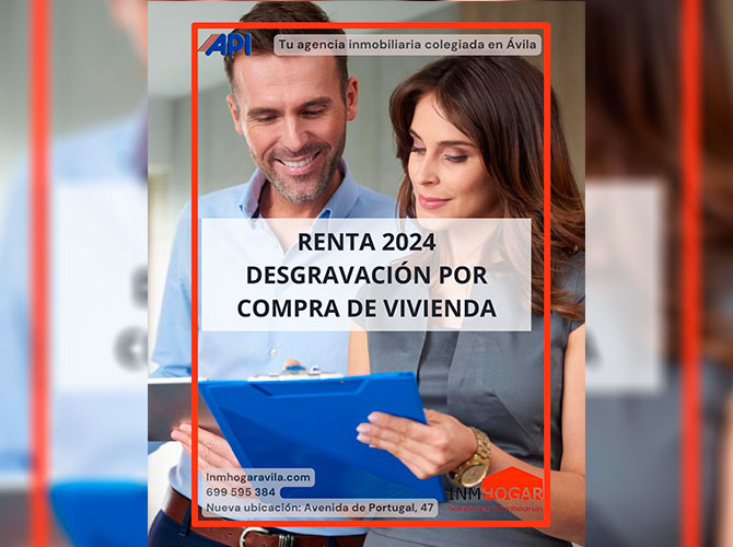 desgravación vivienda renta anual