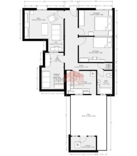 VIVIENDA CON PATIO EN ARÉVALO 66