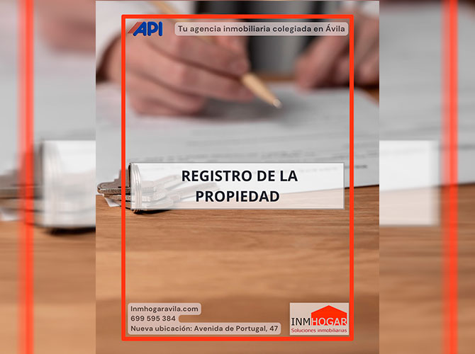 REGISTRO DE LA PROPIEDAD. SEGURIDAD JURÍDICA