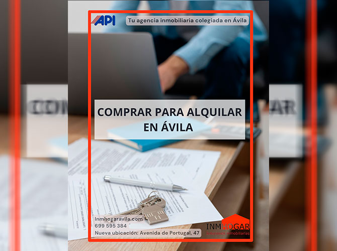 COMPRAR PARA ALQUILAR