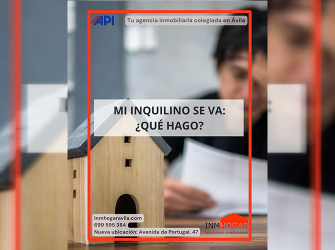 Que hacer si se marcha el inquilino