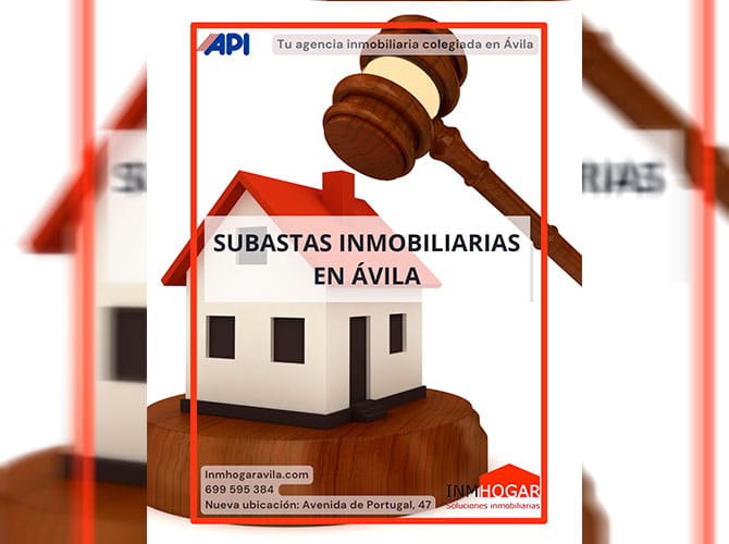 SUBASTAS INMOBILIARIAS EN ÁVILA