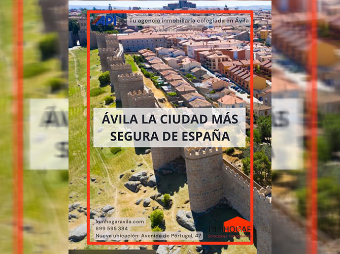 ÁVILA LA CIUDAD MÁS SEGURA DE ESPAÑA