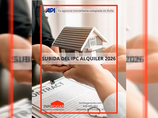 SUBIDA DEL IPC EN LOS ALQUILERES EN 2026. en Ávila