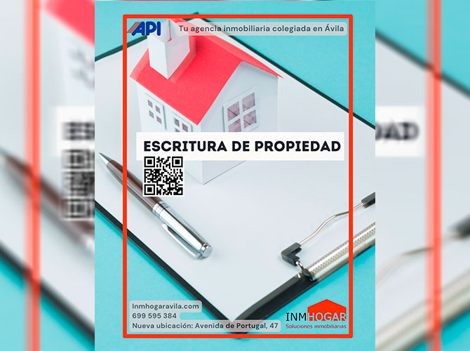 escritura propiedad