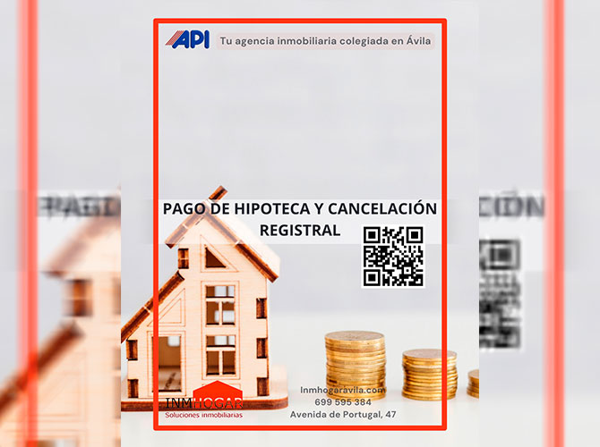Cancelación registro hipoteca