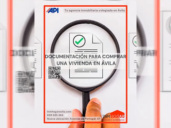 Documentación para comprar una vivienda en Ávila